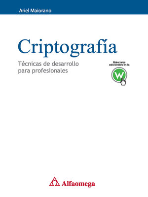 cover image of Criptografía